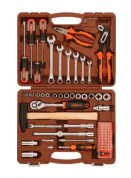 заказать Набор инструмента универсальный 1/4", 1/2"DR, 75 предметов Ombra 
