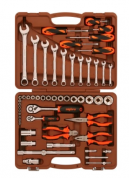 заказать Набор инструмента универсальный 1/4", 1/2"DR, 55 предметов Ombra 
