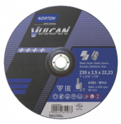 заказать Диск отрезной 230x2,5x22,2 мм A30S T42 Norton Vulcan 