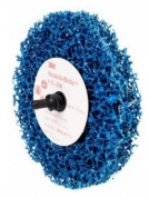 заказать Scotch-Brite™ Roloc™ + Clean and Strip CG-ZR Круг, S XCS, голубой, 100 мм х 13 мм, 10 шт./кор. 