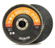 заказать Лепестковый круг ROXTOP ZIRCON 125 х 22 мм, цирконат, конический, Р80 