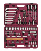 заказать Набор инструмента универсальный 1/4", 1/2" DR, 77 предметов Thorvik 