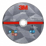 заказать 3M™ Silver Отрезной Круг, T41, 180 х 2 х 22,23 мм, 25 шт./уп.,50 шт./кор. 