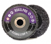 заказать Красный зачистной круг ROXTOP Rapid Stripe на оправке 115х13х22 мм 