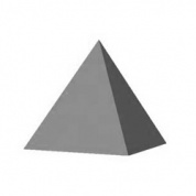 заказать Наполнитель для галтовки TETRAHEDRON PL-L - 20х20 пластик белый финиш (пирамида) 