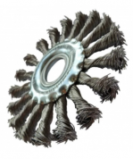 заказать Щетка дисковая жгутовая Д125*13*22,2, ворс нерж сталь 0,50, OSBORN 