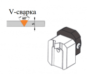 заказать Насадка фиксируемая стыковой сварки V-20 