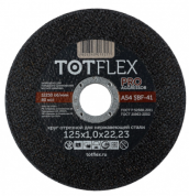 заказать Круг отрезной TOTFLEX AGGRESSOR-PRO INOX 41 125x1.0x22,23 мм А R BF 