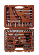 заказать Специальный набор инструмента, торцевые головки 1/4", 3/8", 1/2"DR, 120 предметов Ombra 