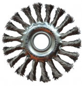заказать Щетка дисковая жгутовая Д125*13*22,2, нерж сталь 0,50 