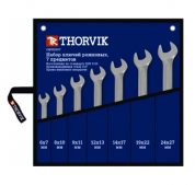 заказать Набор ключей гаечных рожковых в сумке, 6-27 мм, 7 предметов Thorvik 
