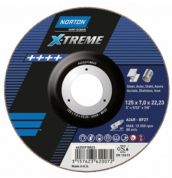 заказать Диск зачистной по металлу и нержавеющей стали norton x-treme long life 230x7.0x22.23 