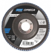 заказать Лепестковый диск Norton Омега 125x22 R828 P80 конический 