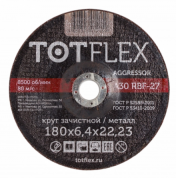 заказать Круг зачистной totflex aggressor 27 180х6.4х22 А R BF 
