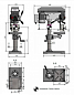 Настольный сверлильный станок OPTIdrill D 23PRO (400 V)