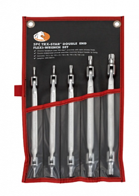 Набор комбинированных торцевых ключей с наружным TORX с шарнирами AIRPRO W420105S1 купить