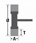 Щетка дисковая Д100*23 с хв-м д6, ворс гофр оцинк-я сталь 0,30 (код 1-145)