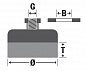Щетка чашечная Д150*M14, ворс гофр сталь 0,30