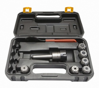  Цанговый патрон Stalex МТ2-ER25/6 PCS с набором цанг (4,6,8,10,12,16 мм) купить