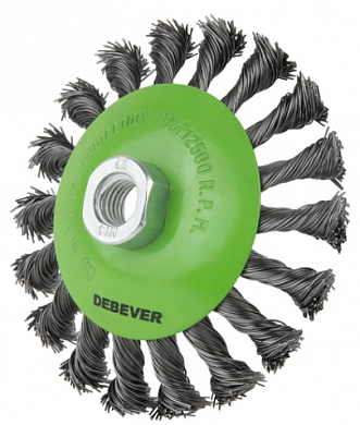  Коническая плетеная щётка DEBEVER C115TL14 купить