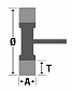 Дисковая кордщетка PERFECT ворс гофр латунир-я сталь 0,30 Osborn