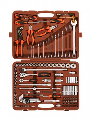  Набор инструмента универсальный 1/4", 1/2"DR, 143 предмета Ombra купить