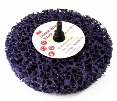  "Scotch-Brite™ Roloc™ + Clean and Strip XT-ZR Круг, S XCS, фиолетовый, 100 мм х 13 мм, 10 шт./кор. купить