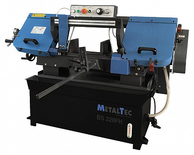  Ручной ленточнопильный станок для резки металла MetalTec BS 228 FH купить
