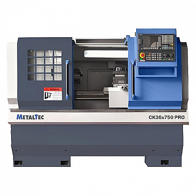  Токарный станок с ЧПУ с горизонтальной станиной MetalTec CK 36x750 Pro купить