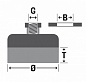 Щетка чашечная Д60*M14, ворс гофр нерж сталь 0,30