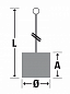 Щетка ерш Д6*100*300 с хв-м + кольцо, ворс гофр латунь 0,12, OSBORN