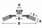 Щетка коническая жгутовая Д115*15*M14 ворс сталь 0,50