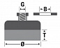 Щетка чашечная жгутовая Д75*M14, ворс сталь 0,50 
