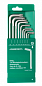 Набор ключей торцевых длинных tamperproof torx, T10H-T50H, 9 предметов Jonnesway
