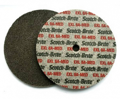  Круг Scotch-Brite XL-UW 8A MED 200 мм х 3 мм х 38 мм - 8 шт/кор купить