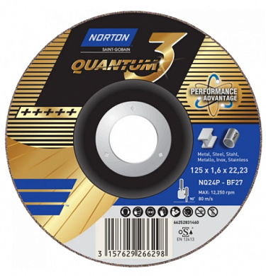  Norton Quantum 3 125x1.3x22.23 мм купить