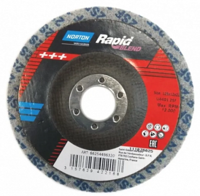  Круг прессованный Norton Beartex RB 125x22 мм 2SF RUS купить
