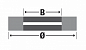Щетка нейлоновая дисковая Д140x55 M14 Р80