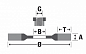 Щетка дисковая Д150*12*22,2, ворс гофр сталь 0,30