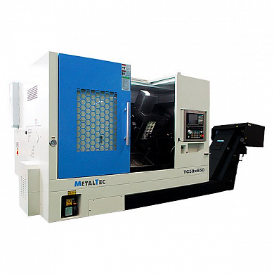  Токарный станок с ЧПУ с наклонной станиной MetalTec ТС 50х650 Пром+ купить