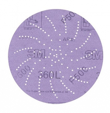  3M™ Hookit™ 360L Шлифовальный Круг, P1000, 150 мм, со спиральными отверстиями, 100 шт./уп. купить