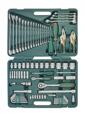  Набор инструмента универсальный 1/4", 1/2"DR, 78 предметов Jonnesway купить
