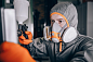Полумаска для защиты дыхания Jeta Safety J-SET из силикона, размер L, фильтры 6500K-L Комплект