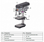 Сверлильный станок OPTIdrill B 24H (400 V)