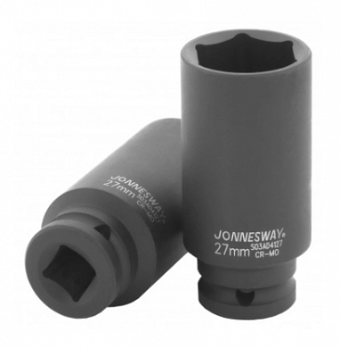  Головка торцевая ударная глубокая 1/2"DR, 27 мм Jonnesway купить