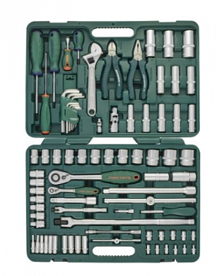  Набор инструмента универсальный 1/4", 1/2"DR, 83 предмета Jonnesway купить