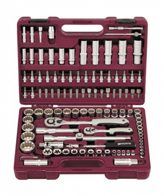  Набор инструмента универсальный 1/4", 1/2"DR с головками торцевыми MultiProf, 108 предметов Thorvik купить