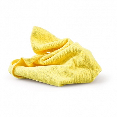  Многоразовая полировальная салфетка MICROSHINE из микрофибры, 40х40см., жёлтая купить