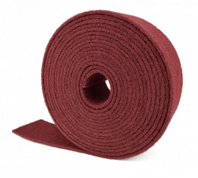  Flexovit FlexBrite 115x10000 F2200 Maroon Coarse красный рулон нетканого абразива купить