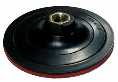  Опорная тарелка d125xM14 velcro эконом купить